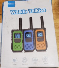 Walkie Talkies NXGKET Walkie Talkies for Adults Long Range-3 Pack 22 Channels