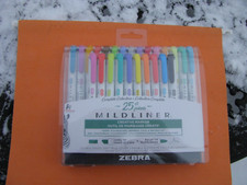 Brand New - Zebra Mildliner Creative  Double ...
