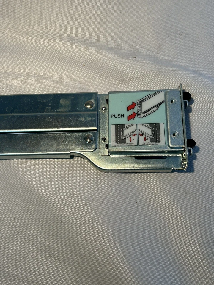 Supermicro SuperServer 2U Rapid Sliding Rail Left Side Of serverOuter Only REV B - Image 2 of 4