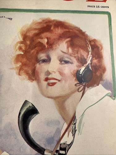 Judge Magazine December 12 1925 Pretty Flapper Girl Telephone Operator Red Head - Picture 2 of 9