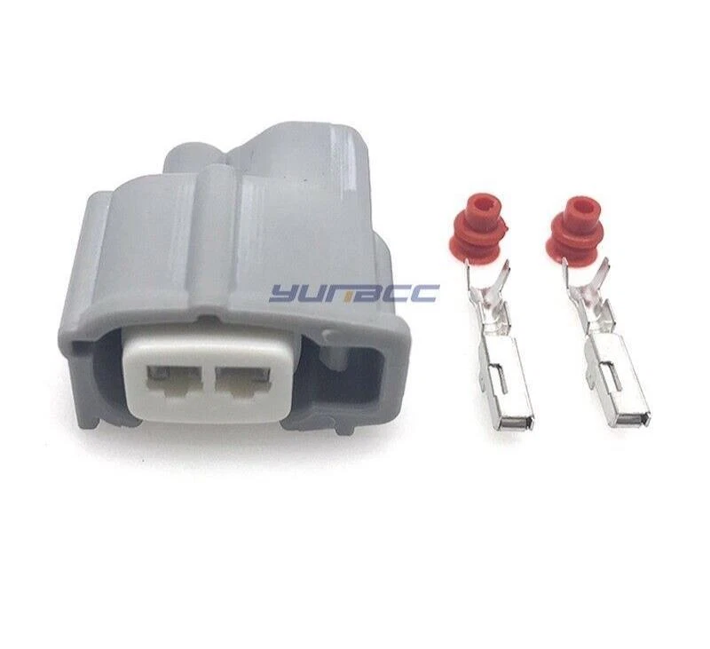 2 Pin Female Injector Connector RDX For Toyota / Mazda 6189-0611 90980-11875 - Image 2 of 4