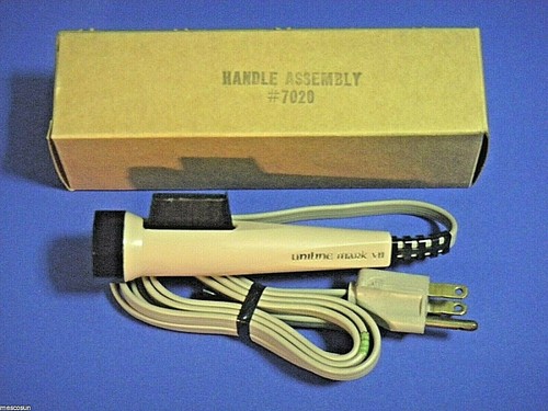 Conjunto de mango de soldador vintage Vanguard #7020 Uniline Mark VII beige nuevo de stock - Imagen 1 de 4