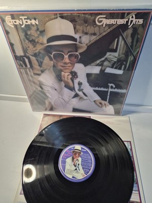 ELTON JOHN Greatest Hits LP MCA 2128 Original 1974 Pinckneyville Press VG+