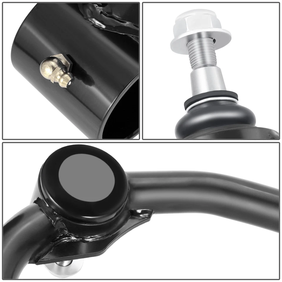 Brazos de control superiores delanteros negros para Ford F150 Expedition Heritage Mark LT 04-17 Foto 3 de 4