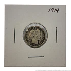 Incredible 1914 P Philadelphia Barber Dime 10C Early Silver Dime US Coin