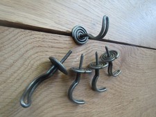 Rustic Mug cup hooks vintage retro old style industrial Kitchen hanging hooks