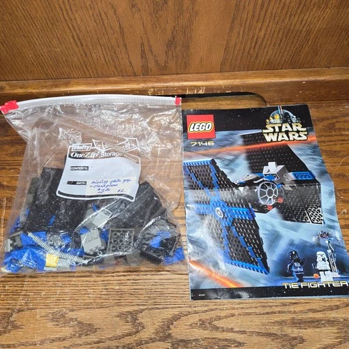Vintage LEGO Star Wars Set TIE Fighter 7146 - With instructions
