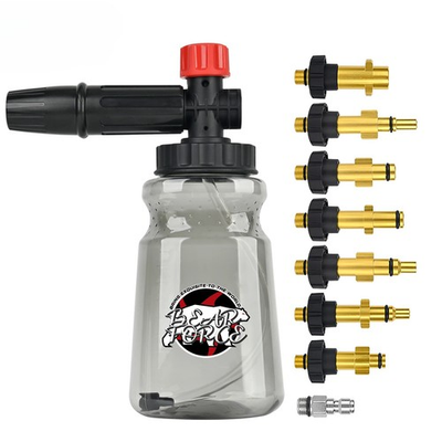 #ad #ad New Car Wash Snow Foam Lance Foam Nozzle for Daewoo Hammer Karcher Huter Makita $51.90