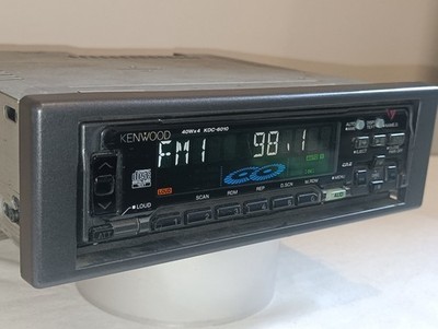 Kenwood KDC-6010 Motorized Head Unit   Perfect for Period & Retro Builds