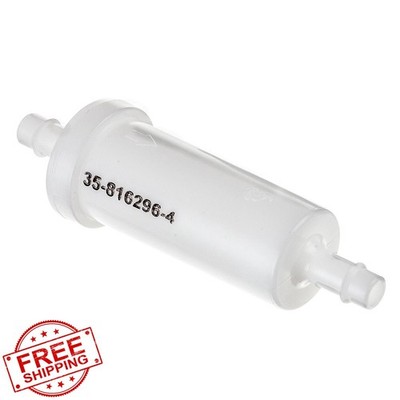 Quicksilver 816296Q2 Marine Inline Fuel Filter 5/16'' Barbs