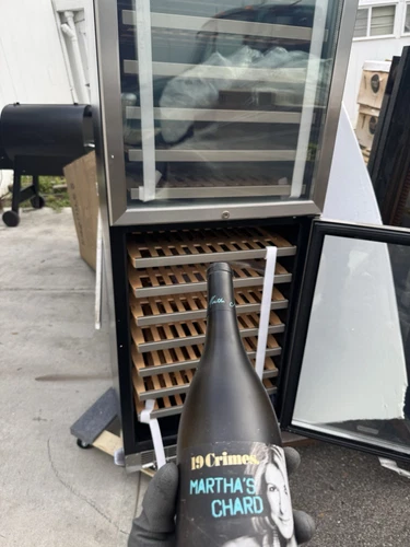 EdgeStar CWR1553DD 142 Bottle 24" Built-In or - Stainless Steel - Picture 3 of 7