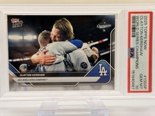Clayton Kershaw #WS-13SSP 2025 Topps Now World Series PSA 10 Super Short Print