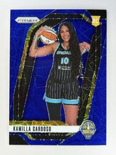 Kamilla Cardoso (RC) 2024 Panini Prizm WNBA #149 Blue Velocity Variation Rookie