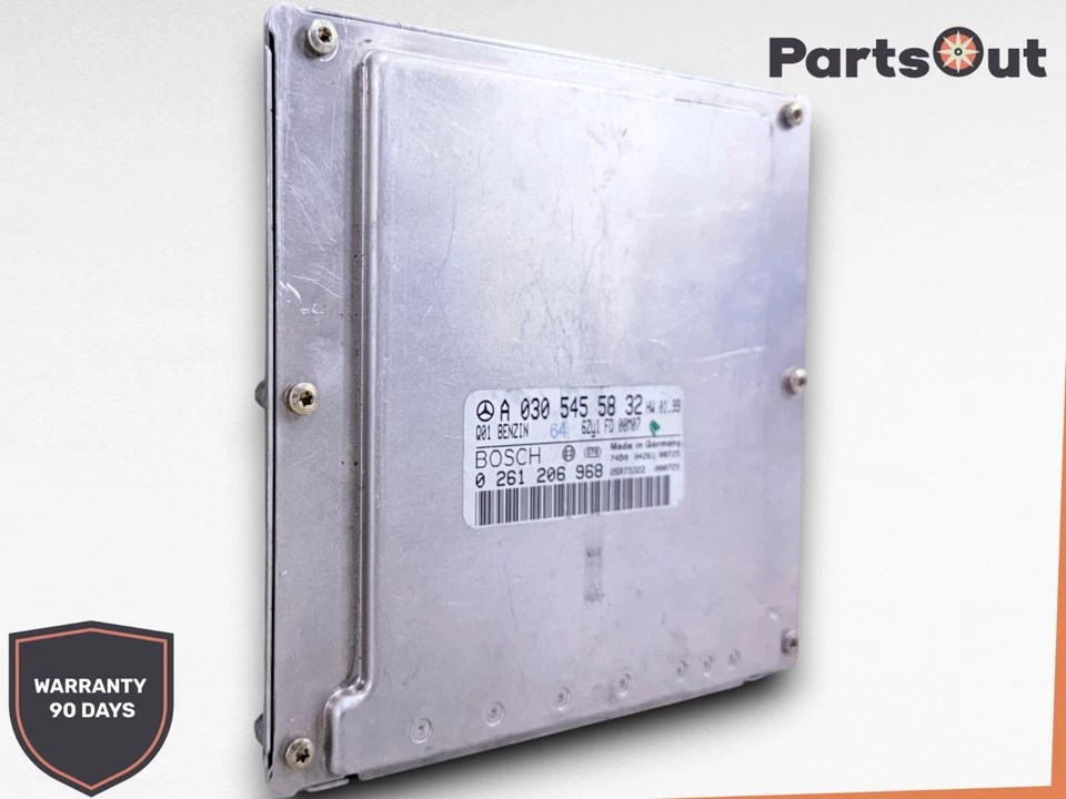 Mercedes ML320 2001 2002 motor módulo informático ecu ecm 0305455832 OEM Foto 2 de 4