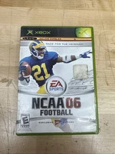 NCAA Football 06 (Original Xbox) CIB COMPLETE & TESTED