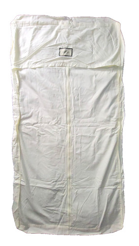 Gucci Off White Fabric Zippered Long Dust Cover Garment Bag 29”x56” In Preowned