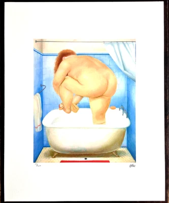 Fernando Botero - 50x40 cm Limitierte Auflage Nr. 129/300 - Bild 1 von 3