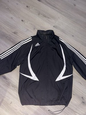 Adidas Wind und Regenjacke, schwarz weiß Größe M