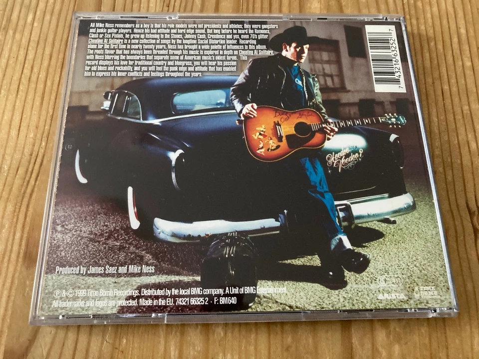 MIKE NESS  - Cheating A Solitaire CD sehr gut  Rockabilly Punk Social Distortion - Bild 2 von 2