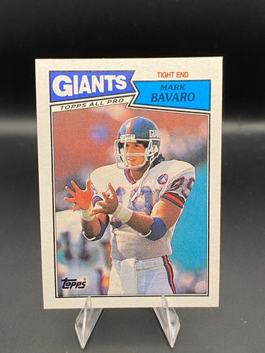 Mark Bavaro #17 1987 Topps card