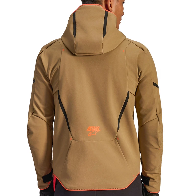 Alpinestars Aeroshell Kharki Black Orange, photo 4 of 9