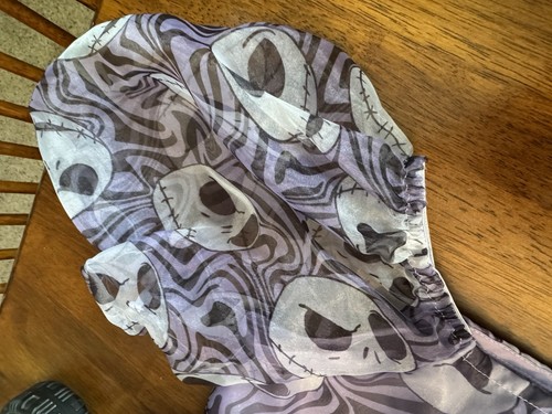Disney’s The Nightmare Before Christmas Girl’s Jack Skellington Dress - Size XL - Picture 7 of 13