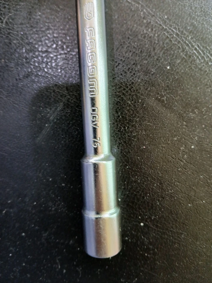 Facom Clé à pipe De 10 débouchée forgée - Photo 2/4