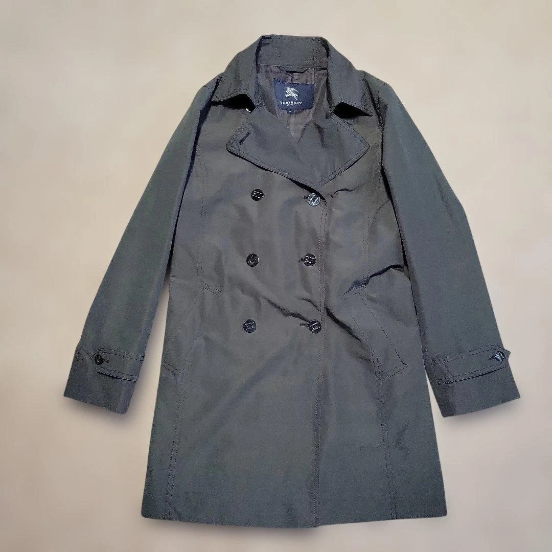 Burberry London Blue Trench Coats Coats, Jackets & Vests for Men