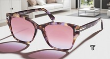 Tom Ford Elsa FT1108 55Z Coloured Havana Gradient 55 mm Women's Sunglasses