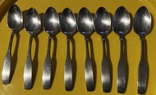 8 Teaspoons 6  Oneida Community PAUL REVERE Stainless Flatware