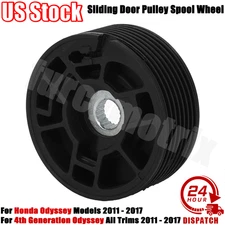 For 2011-2017 Honda Odyssey Sliding Door Pulley Spool Wheel 4th Generation L/R