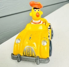 Sesame Street BERT Muppets Inc Playskool Die Cast TAXI CAB Car 1983 Vintage