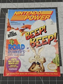 Nintendo Power Magazine Vol 43 December 1992 NES Batman Road Runner Zelda Mario