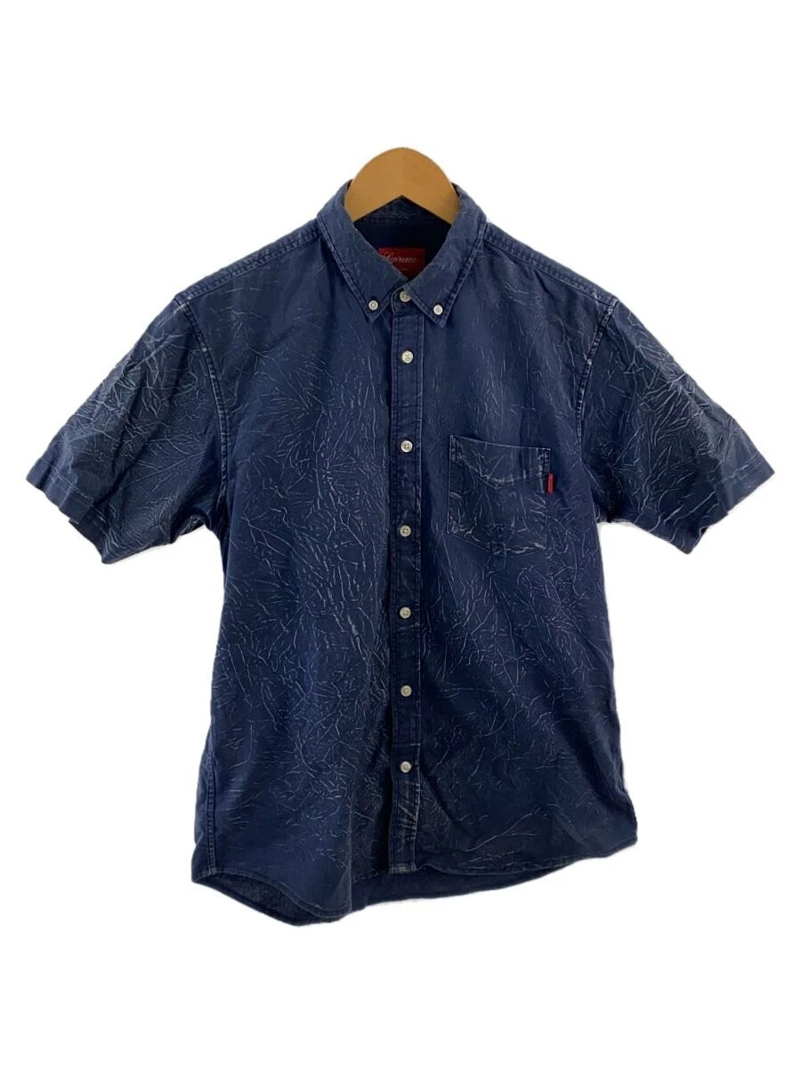 Chemise Supreme manches courtes/M/coton/nuce/plaine