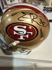 Eric Reid Signed Autographed Mini Helmet COA Sticker San Francisco 49ers
