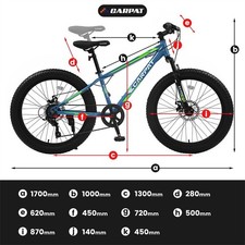 Las mejores ofertas en Fat Bike Bicicletas Azul Acero | eBay