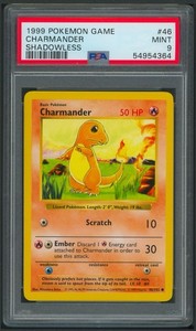Charmander 46/102 Shadowless Base Set