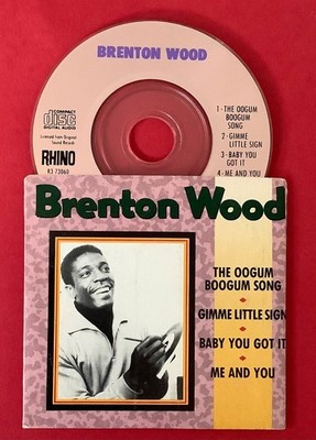 BRENTON WOOD LIL' BIT OF GOLD 4 TRACK 3'' CD SINGLE INC THE OOGUM BOOGUM SONG