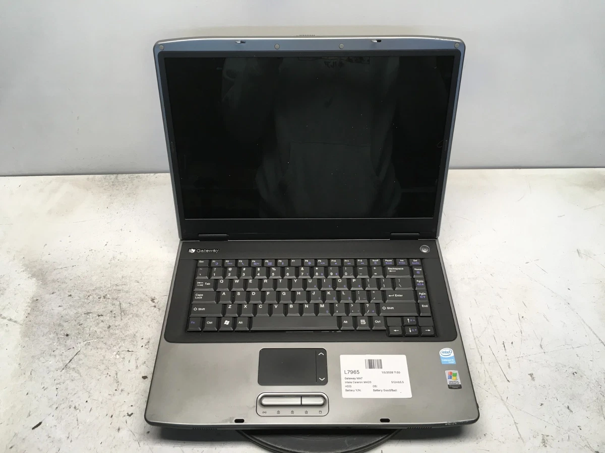 Gateway MA7ノートPC Gateway Ma7 Indiana PC Laptops & Netbooks for sale | eBay
