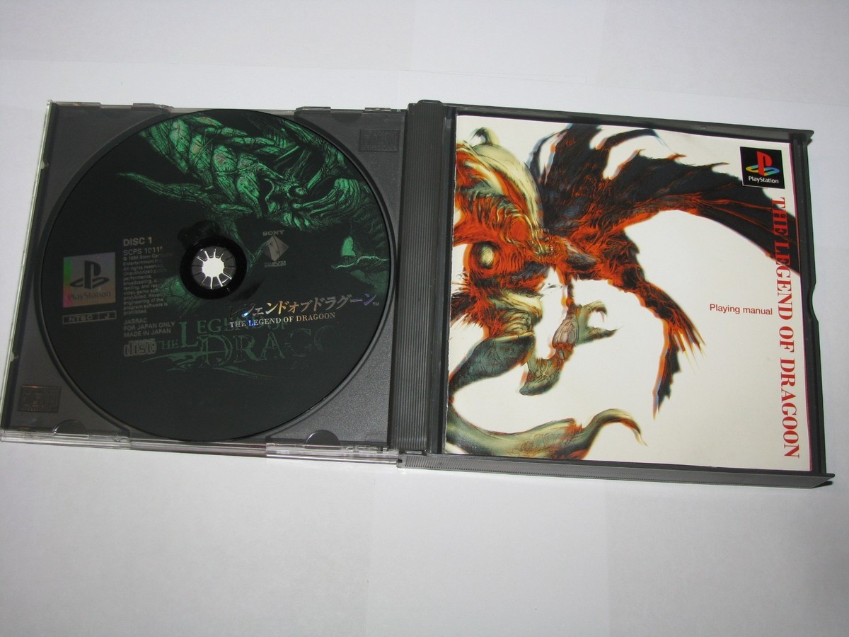 PS1 playstaion 1 jap J NTSC the legend of dragoon