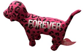 Victoria Secret Pink Plush Dog Leopard Print Pink Forever Limited Edition