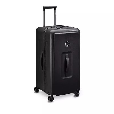 DELSEY PARIS T1123 POLYCARBONATE TURENNE 26  WHEELED TRUNK SUITCASE - BLACK