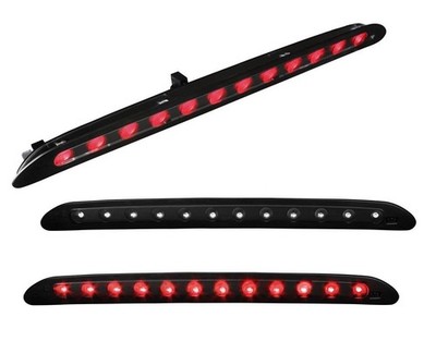 LED 3. Brake Light For VW UP 2011+ Black Clear Plug & Play With Washer Nozzle