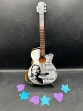 Taylor Swift Custom Reputation Album Mini Display Guitar