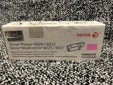 NEW OEM XEROX 106R02757 MAGENTA Toner Phaser 6020 6022 WorkCentre 6025 Sealed