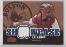 2006 Flair Showcase Showcase Stitches Jason Varitek #SS-JV 9u7