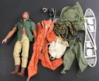 VTG G.I Joe Lot- 1964 Pilot Orange Flight Suit Japan, 1971 Figure & Clothes (632
