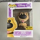 Funko Pop! Disney : Pixar UP - Dug - (Flocked) - Hot Topic (HT) (Exclusive) #201