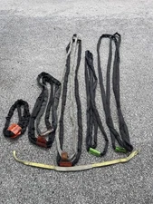 Lot of 9 Lift-All Tuflex Slingmax Penco Wireco Slings 18” 3’ 6’ 9’ 12’