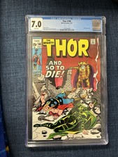 Thor #190 CGC 7.0 WHITE PAGES. Stan Lee Story. Hela. Odin. Marvel classic book.